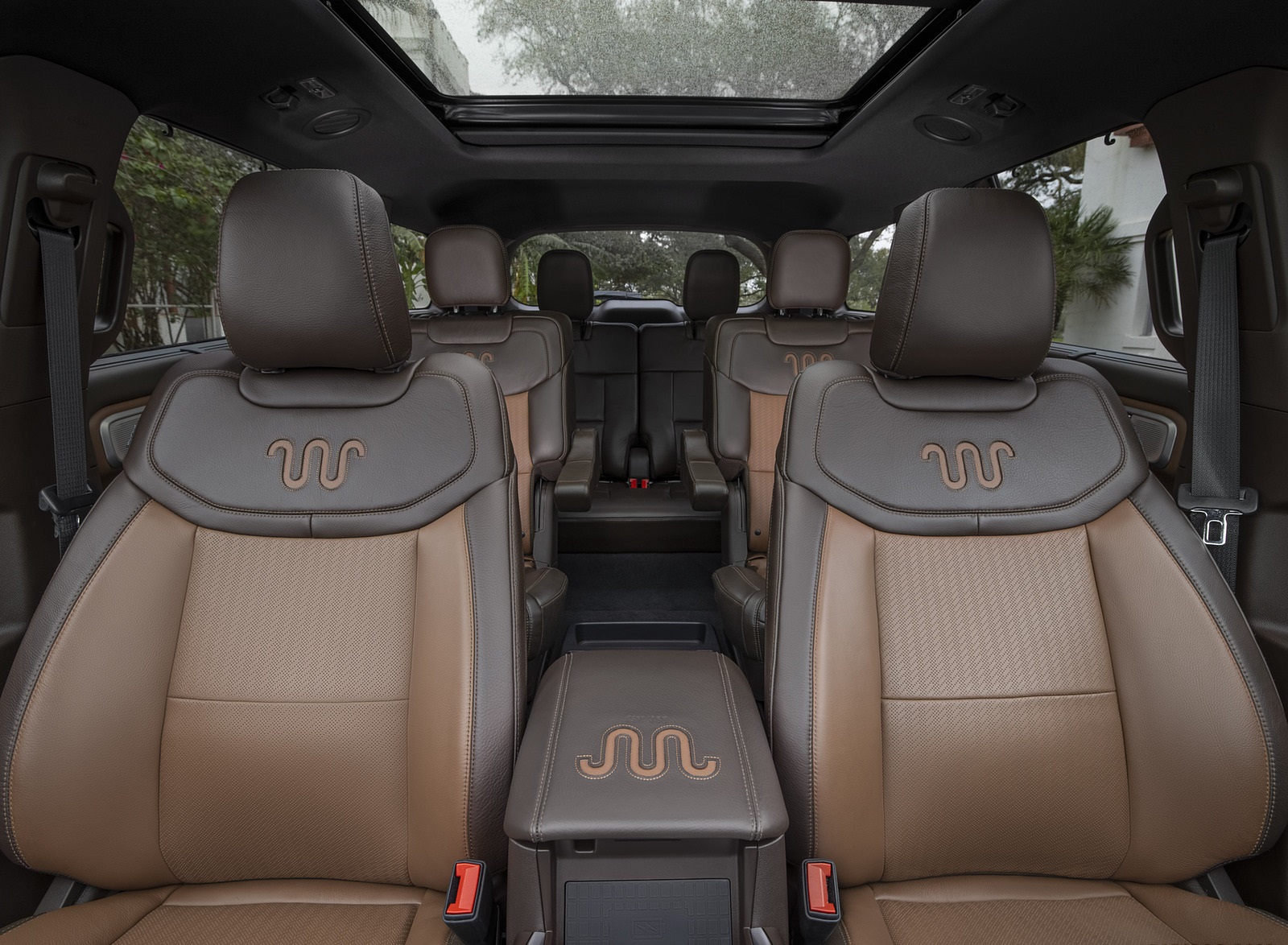 2021 Ford Explorer King Ranch Interior Seats Wallpapers #21 of 23