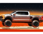 2021 Ford F-150 Raptor Design Sketch Wallpapers 150x120 (37)