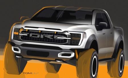 2021 Ford F-150 Raptor Design Sketch Wallpapers  450x275 (31)