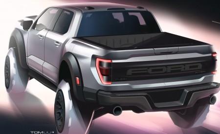 2021 Ford F-150 Raptor Design Sketch Wallpapers  450x275 (33)