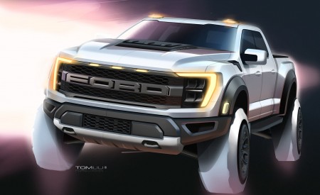 2021 Ford F-150 Raptor Design Sketch Wallpapers  450x275 (34)