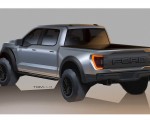 2021 Ford F-150 Raptor Design Sketch Wallpapers  150x120 (35)