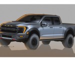 2021 Ford F-150 Raptor Design Sketch Wallpapers  150x120 (36)