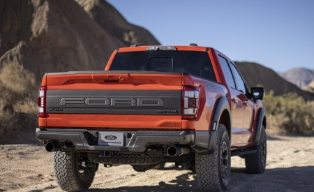 2021 Ford F-150 Raptor Rear Wallpapers 450x275 (12)