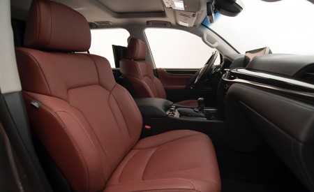 2021 Lexus LX 570 Interior Front Seats Wallpapers  450x275 (18)