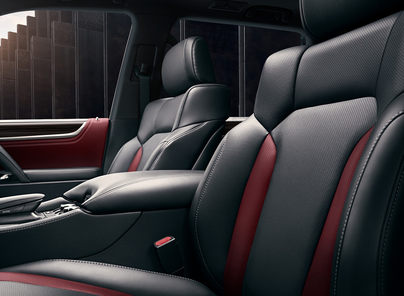 2021 Lexus LX 570 Interior Front Seats Wallpapers  #19 of 26