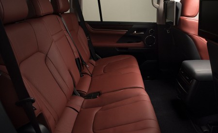 2021 Lexus LX 570 Interior Rear Seats Wallpapers  450x275 (22)