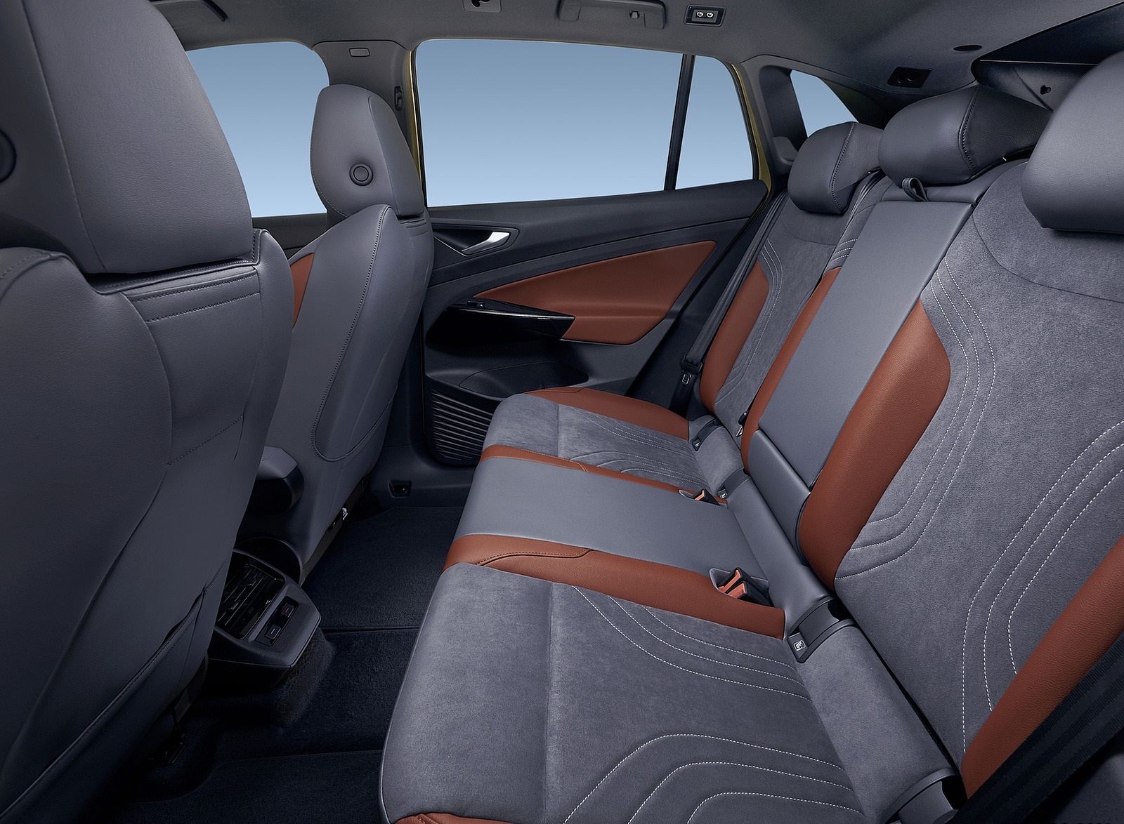 2021 Volkswagen ID.4 1ST Max Interior Rear Seats Wallpapers #105 of 128