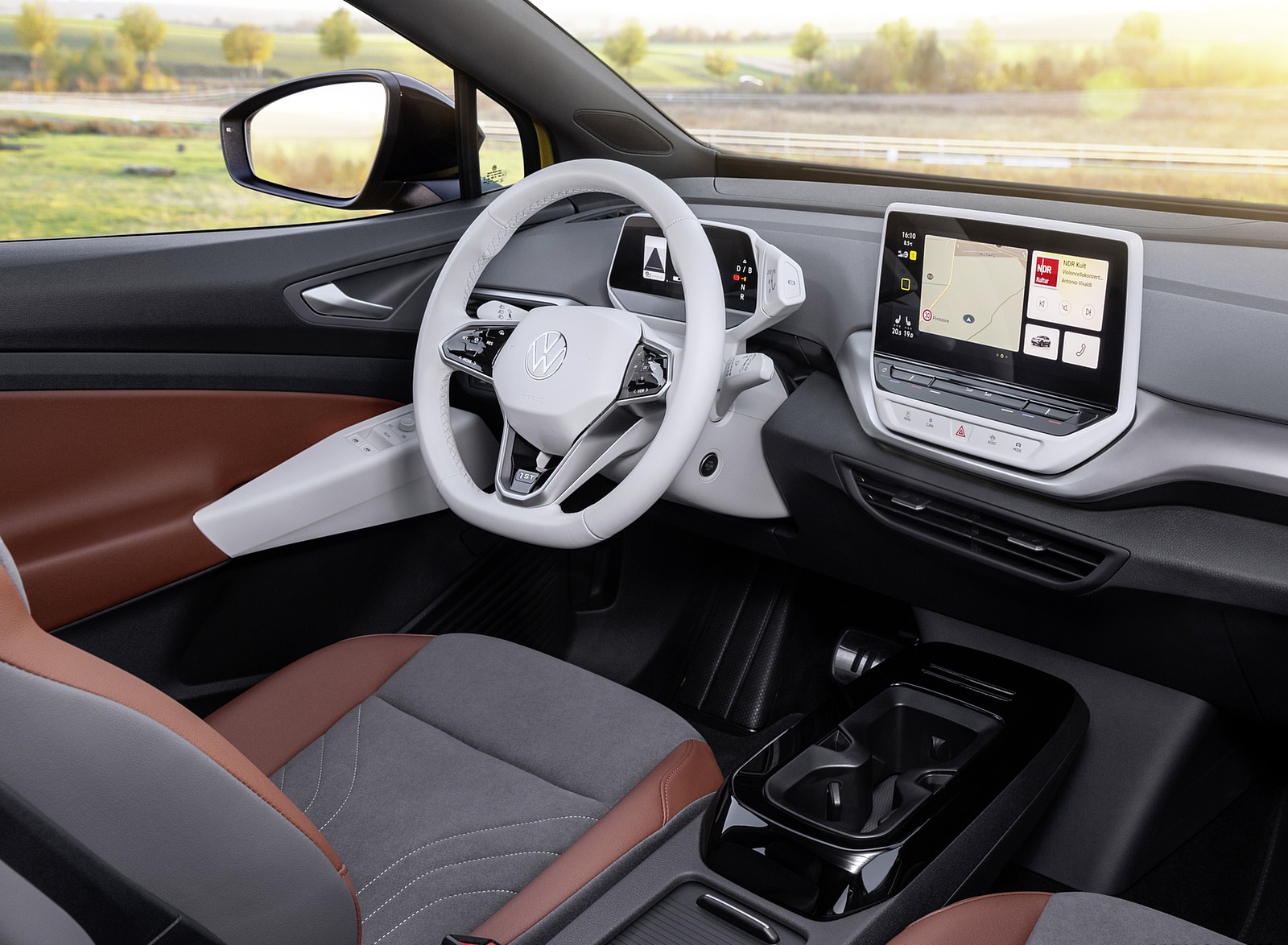 Volkswagen id4 электрокары