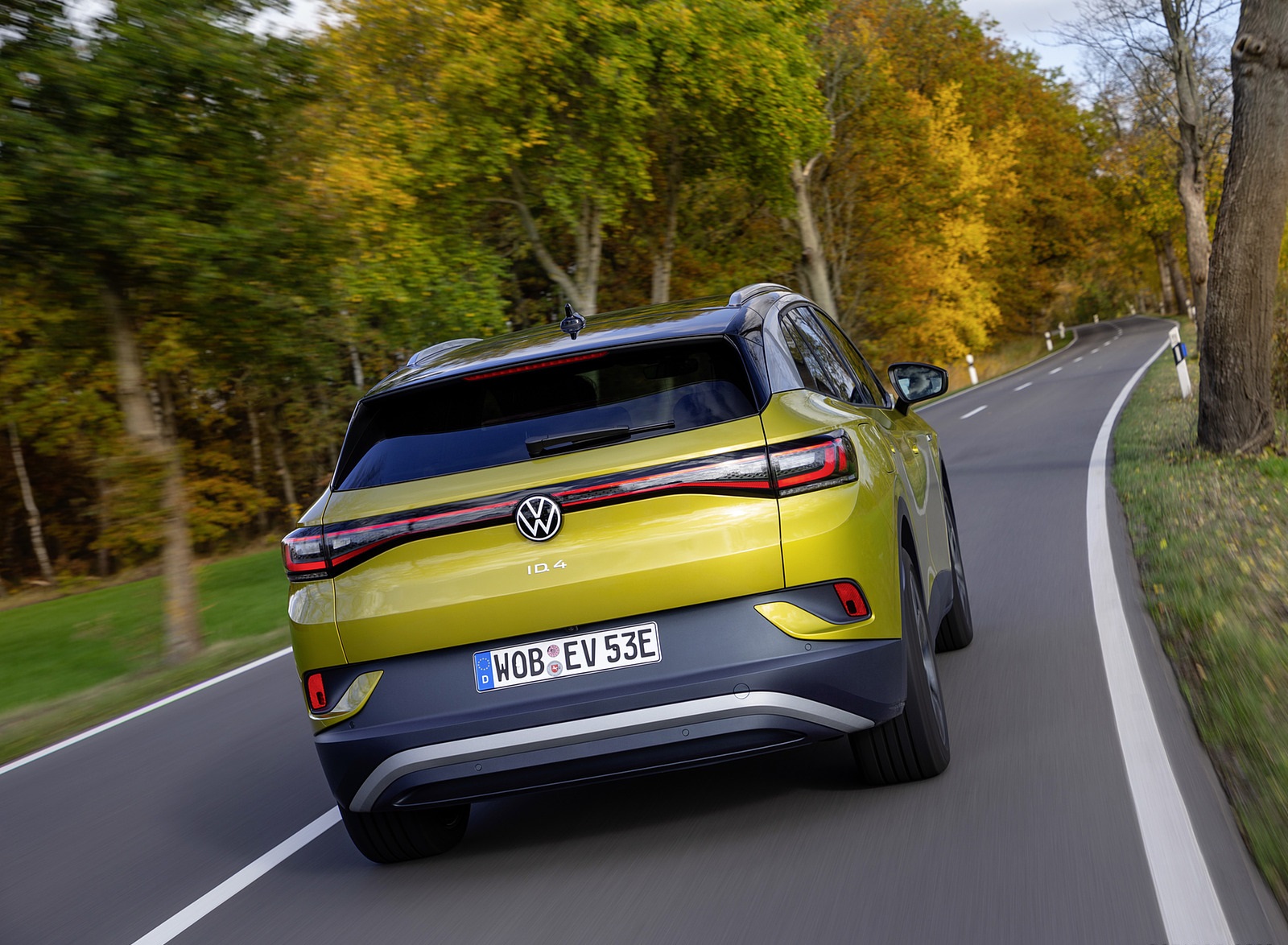 Volkswagen id4 электрокары