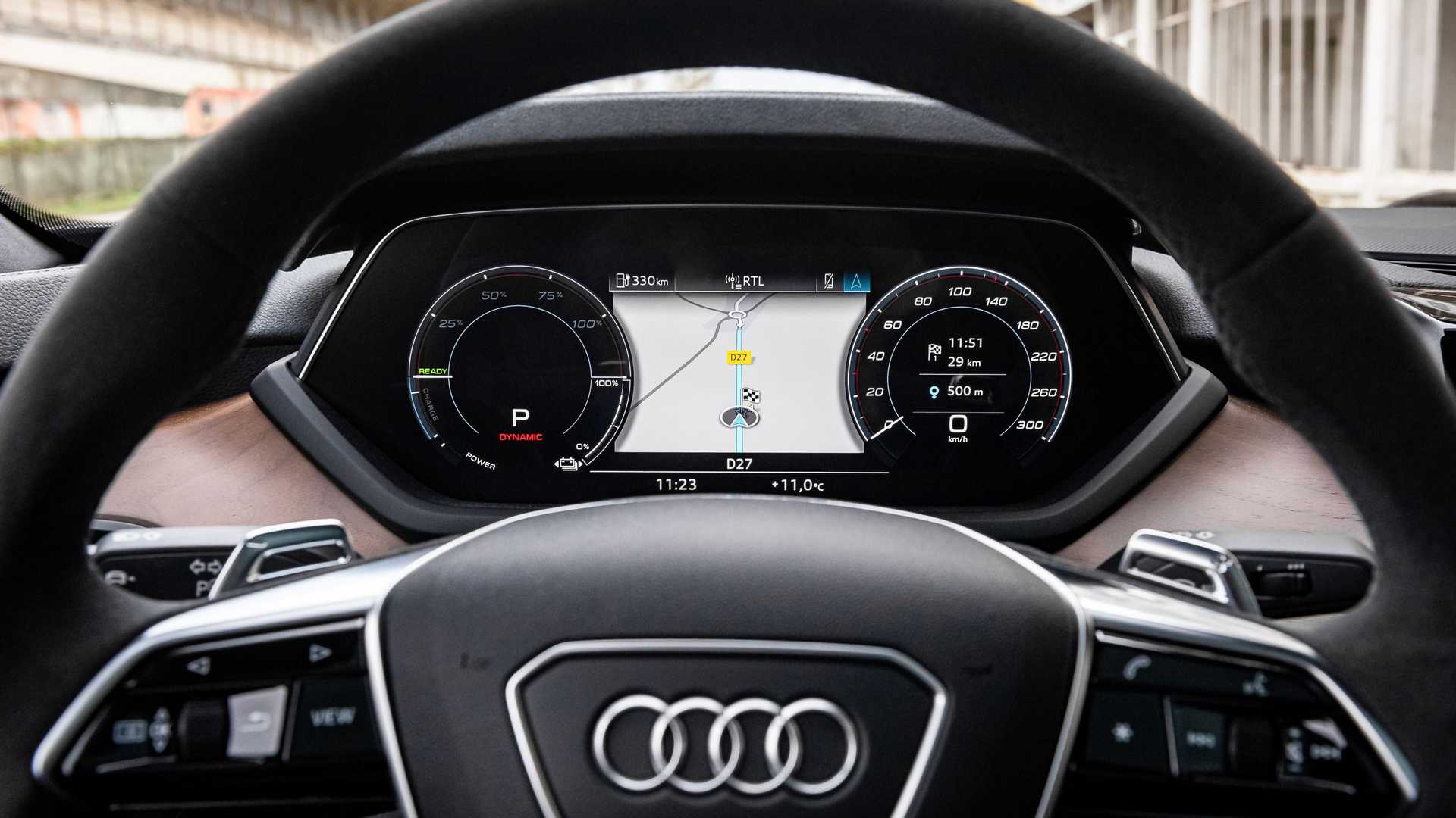 2022 Audi E-Tron GT Quattro Interior Steering Wheel Wallpapers #174 of 176