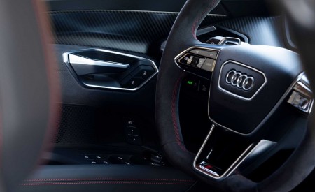 2022 Audi RS E-Tron GT (Color: Tango Red Metallic) Interior Steering Wheel Wallpapers 450x275 (114)