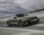 2022 Audi RS e-tron GT (Color: Tactical Green Metallic) Front Three-Quarter Wallpapers 150x120 (1)