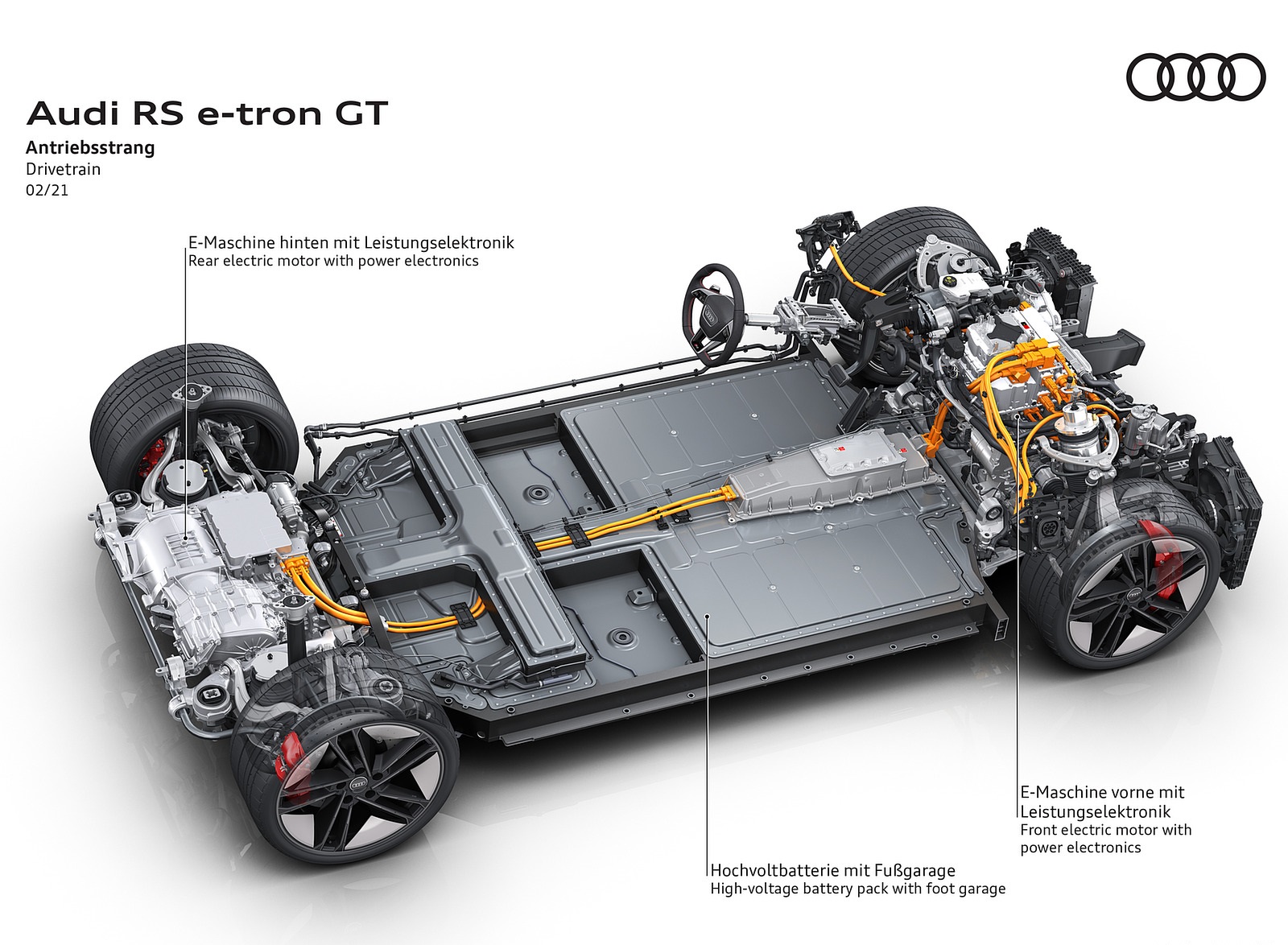 2022 Audi RS e-tron GT Drivetrain Wallpapers #174 of 174