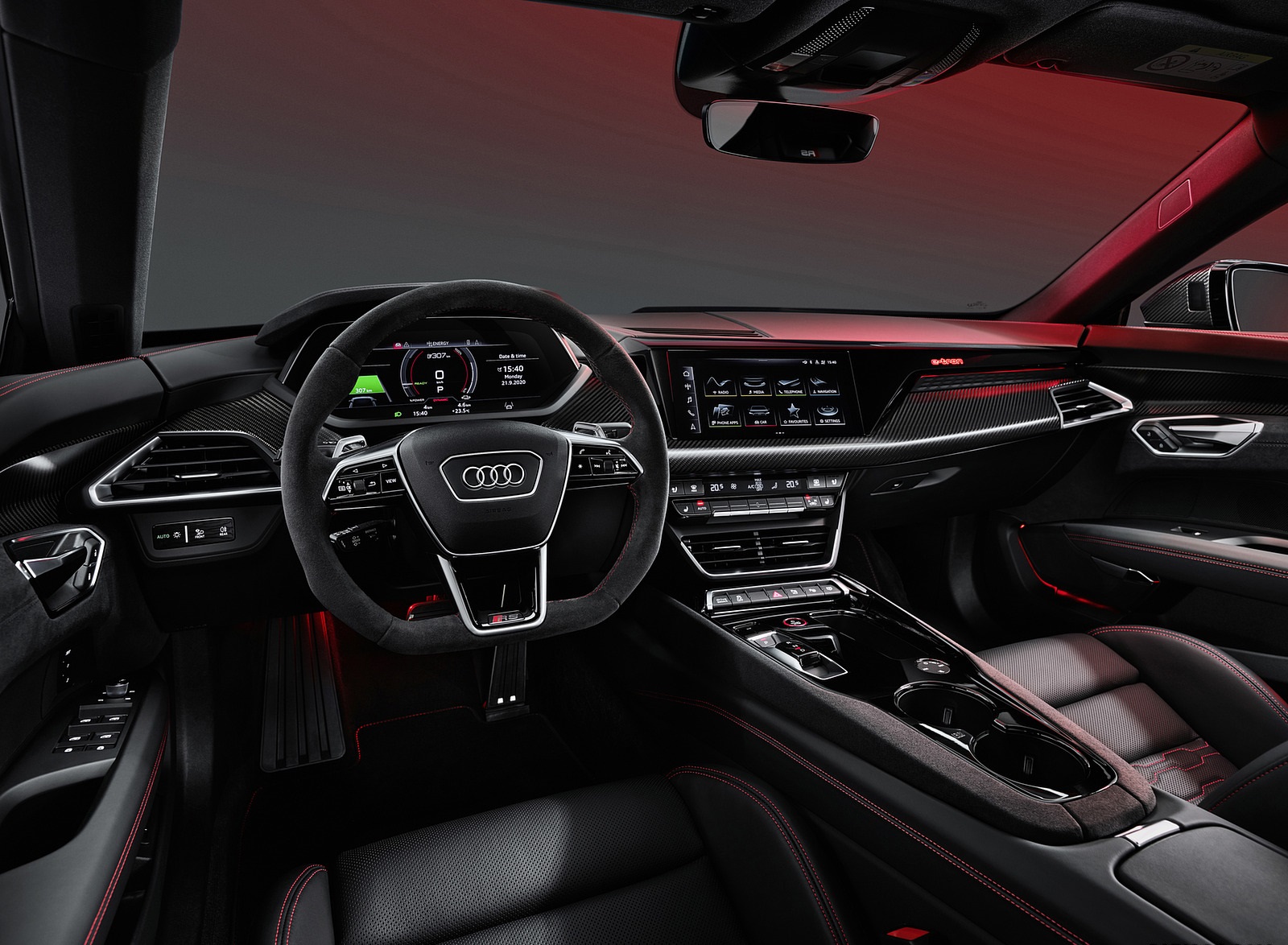 2022 Audi RS e-tron GT Interior Steering Wheel Wallpapers #145 of 174