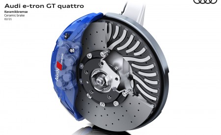 2022 Audi e-tron GT quattro Ceramic brake Wallpapers 450x275 (111)