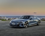 2022 Audi e-tron GT quattro (Color: Kemora Grey Metallic) Front Three-Quarter Wallpapers 150x120