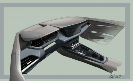 2022 Audi e-tron GT quattro Design Sketch Wallpapers  450x275 (128)