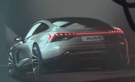 2022 Audi e-tron GT quattro Design Sketch Wallpapers  450x275 (116)