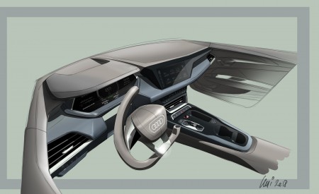 2022 Audi e-tron GT quattro Design Sketch Wallpapers 450x275 (129)