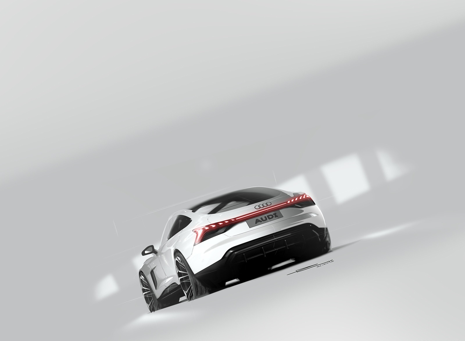 2022 Audi e-tron GT quattro Design Sketch Wallpapers  #114 of 176