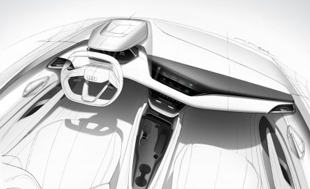 2022 Audi e-tron GT quattro Design Sketch Wallpapers  450x275 (123)