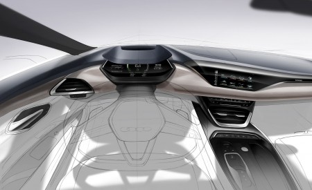 2022 Audi e-tron GT quattro Design Sketch Wallpapers  450x275 (122)