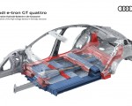 2022 Audi e-tron GT quattro Integration of the Hochvolt-battery in the body structure Wallpapers 150x120