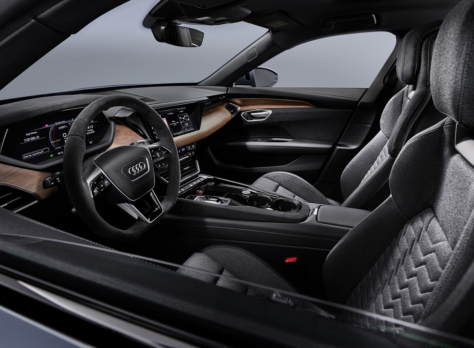 2022 Audi e-tron GT quattro Interior Steering Wheel Wallpapers #64 of 176