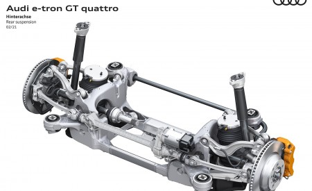 2022 Audi e-tron GT quattro Rear suspension Wallpapers 450x275 (105)