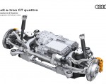 2022 Audi e-tron GT quattro Rear suspension with electric motor Wallpapers 150x120