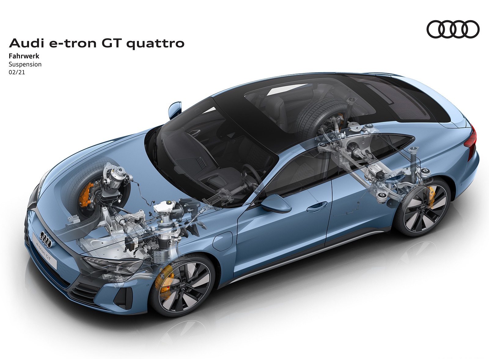 2022 Audi e-tron GT quattro Suspension Wallpapers #71 of 176