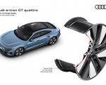 2022 Audi e-tron GT quattro Wheels with design blades Wallpapers 150x120
