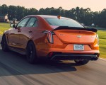 2022 Cadillac CT4-V Blackwing (Color: Blaze Orange Metallic) Rear Wallpapers 150x120 (41)