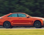 2022 Cadillac CT4-V Blackwing (Color: Blaze Orange Metallic) Side Wallpapers 150x120 (43)