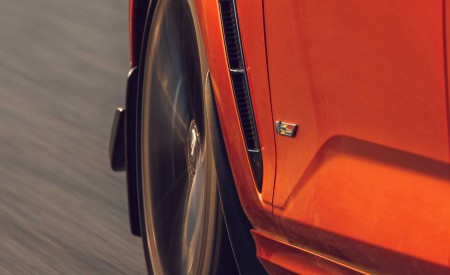 2022 Cadillac CT4-V Blackwing (Color: Blaze Orange Metallic) Wheel Wallpapers 450x275 (58)