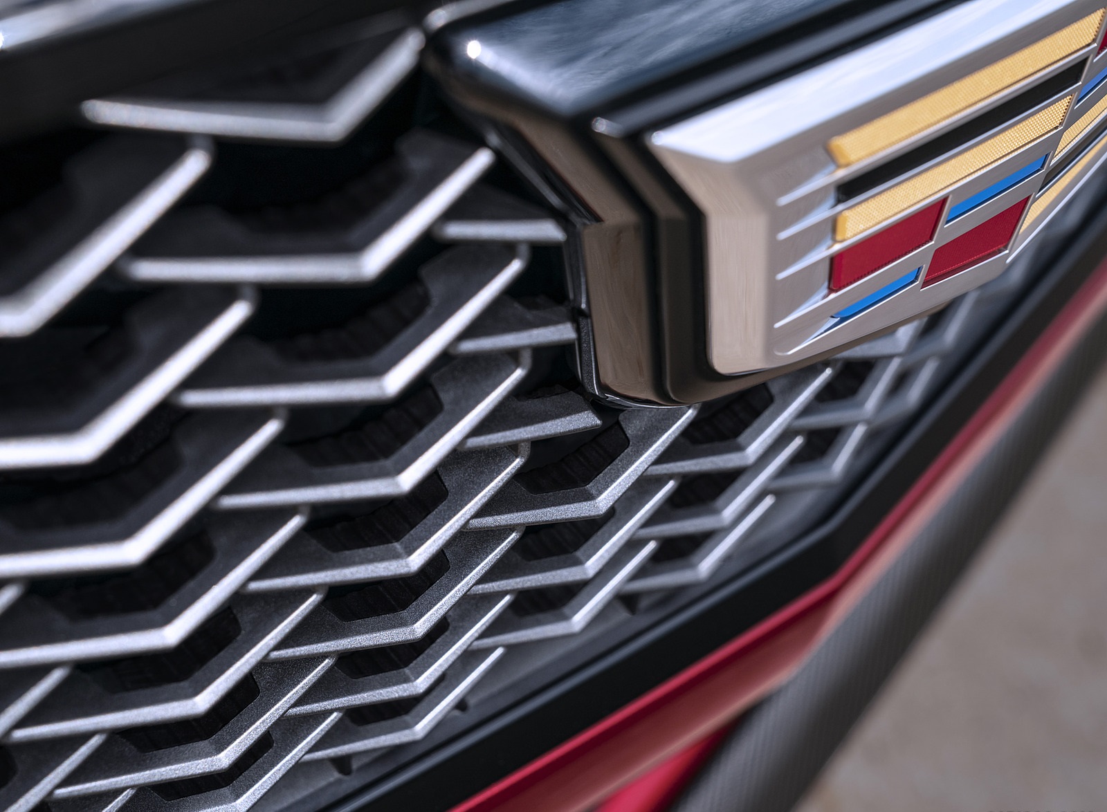 2022 Cadillac CT4-V Blackwing (Color: Infrared Tintcoat) Detail Wallpapers #54 of 69