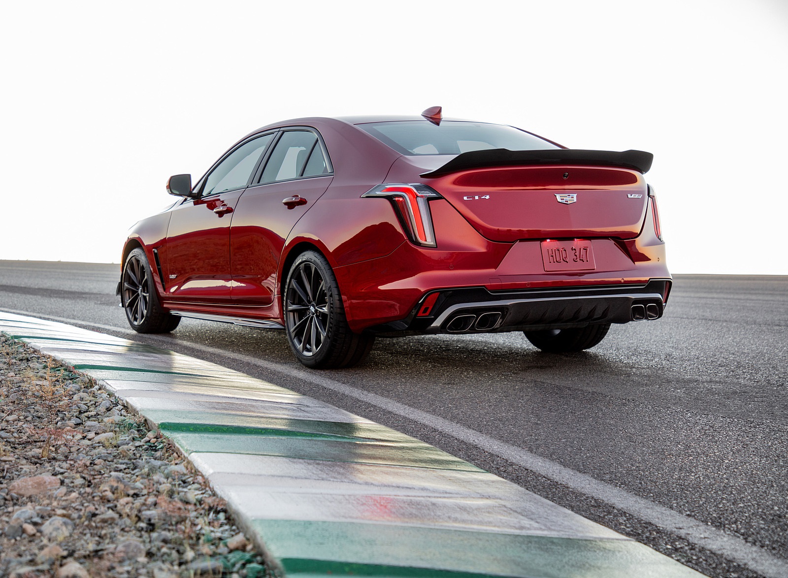 2022 Cadillac CT4-V Blackwing Rear Three-Quarter Wallpapers (7)