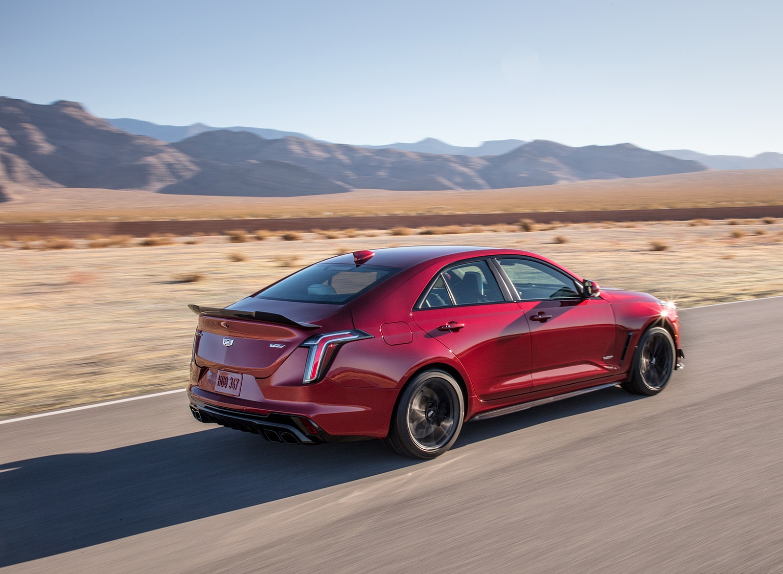 2022 Cadillac CT4-V Blackwing Rear Three-Quarter Wallpapers #3 of 69