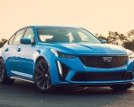 2022 Cadillac CT5-V Blackwing (Color: Electric Blue) Front Wallpapers 150x120