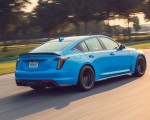 2022 Cadillac CT5-V Blackwing (Color: Electric Blue) Rear Three-Quarter Wallpapers 150x120 (31)