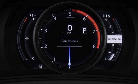 2022 Lexus IS 500 F Sport Performance Digital Instrument Cluster Wallpapers 450x275 (48)