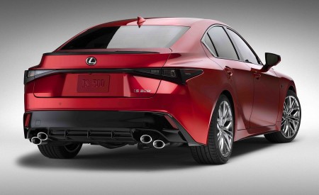 2022 Lexus IS 500 F Sport Performance Rear Three-Quarter Wallpapers 450x275 (21)