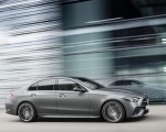 2022 Mercedes-Benz C-Class (Color: Selenite Grey Magno) Side Wallpapers 150x120 (9)
