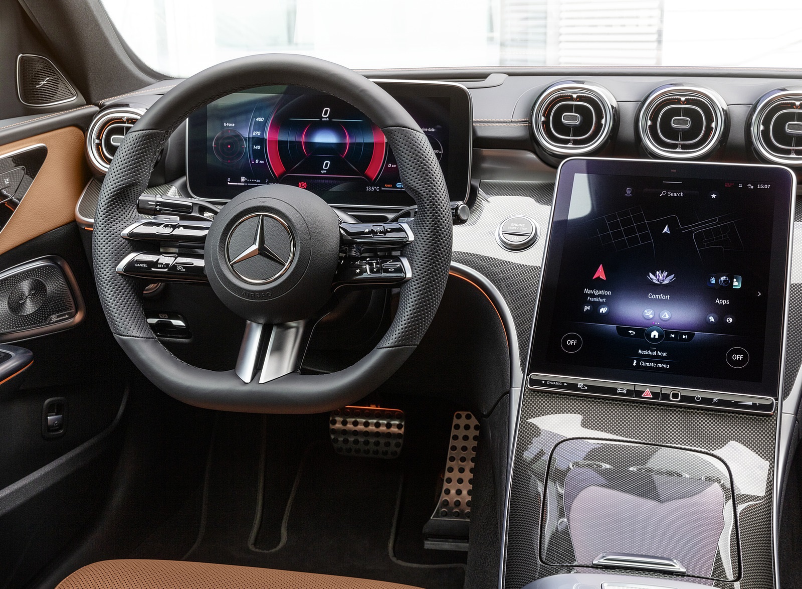 2022 Mercedes-Benz C-Class Interior Wallpapers #33 of 52