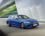 2022 Mercedes-Benz C-Class Wagon T-Model (Color: Spectral Blue) Front Three-Quarter Wallpapers 150x120 (12)