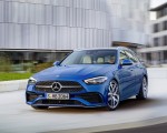 2022 Mercedes-Benz C-Class Wagon T-Model (Color: Spectral Blue) Front Three-Quarter Wallpapers 150x120 (13)