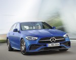 2022 Mercedes-Benz C-Class Wagon T-Model (Color: Spectral Blue) Front Three-Quarter Wallpapers 150x120