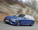 2022 Mercedes-Benz C-Class Wagon T-Model (Color: Spectral Blue) Front Three-Quarter Wallpapers 150x120 (1)