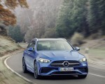 2022 Mercedes-Benz C-Class Wagon T-Model (Color: Spectral Blue) Front Wallpapers 150x120